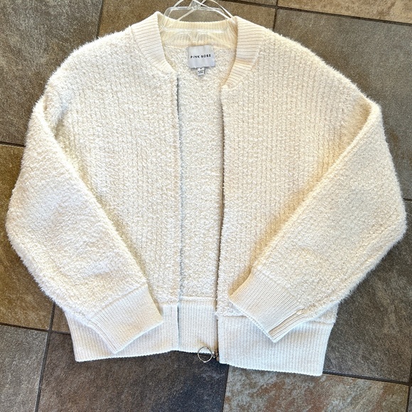 Sweater Jacket - Off White - Picture 1 of 6
